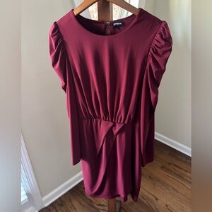 Express Women's Wine Color Dress